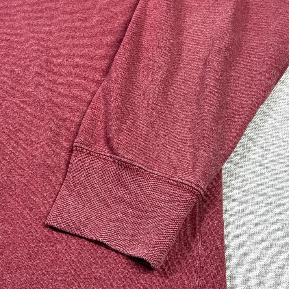 The North Face Fleece‎ Sweatshirt Mens L Red Pullover Graphic Fine Alpine Logo